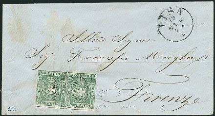 ANTICHI STATI ITALIANI - TOSCANA - Governo provvisorio  (1860)  - Catalogo Cataloghi su offerta - Studio Filatelico Toselli