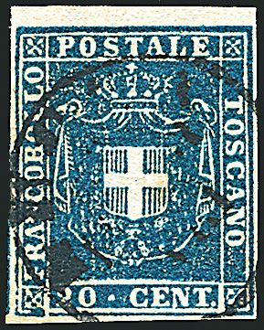 ANTICHI STATI ITALIANI - TOSCANA - Governo provvisorio  (1860)  - Catalogo Cataloghi su offerta - Studio Filatelico Toselli