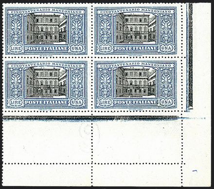 ITALIA REGNO  (1923)  - Catalogo Cataloghi su offerta - Studio Filatelico Toselli