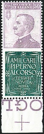 ITALIA REGNO Pubblicitari  (1924)  - Catalogo Cataloghi su offerta - Studio Filatelico Toselli