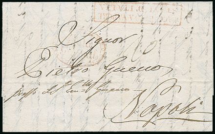 ITALIA REGNO Via di mare  (1837)  - Catalogo Cataloghi su offerta - Studio Filatelico Toselli