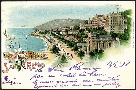 ITALIA REGNO Cartoline illustrate - San Remo  (Un f)  - Catalogo Cataloghi su offerta - Studio Filatelico Toselli