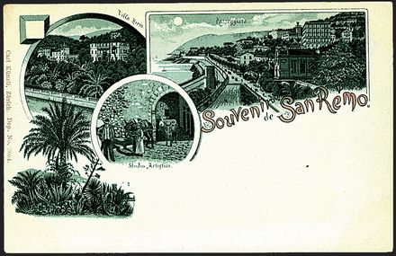 ITALIA REGNO Cartoline illustrate - San Remo  (Souv)  - Catalogo Cataloghi su offerta - Studio Filatelico Toselli