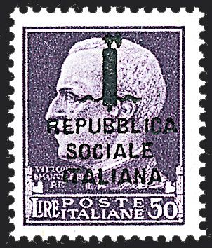 REPUBBLICA SOCIALE ITALIANA Saggi  (1944)  - Catalogo Cataloghi su offerta - Studio Filatelico Toselli
