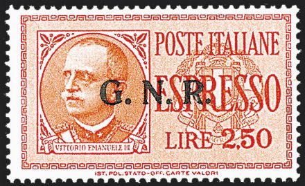 REPUBBLICA SOCIALE ITALIANA Espressi  (1944)  - Catalogo Cataloghi su offerta - Studio Filatelico Toselli