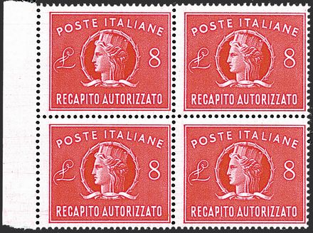 ITALIA REPUBBLICA Recapito autorizzato  (1947)  - Catalogo Cataloghi su offerta - Studio Filatelico Toselli