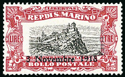 SAN MARINO  (1918)  - Catalogo Cataloghi su offerta - Studio Filatelico Toselli