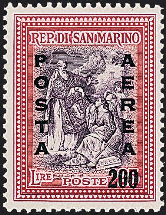 SAN MARINO Posta aerea  (1948)  - Catalogo Cataloghi su offerta - Studio Filatelico Toselli