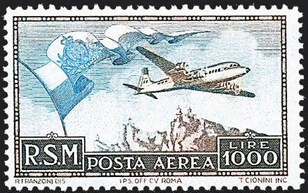 SAN MARINO Posta aerea  (1951)  - Catalogo Cataloghi su offerta - Studio Filatelico Toselli