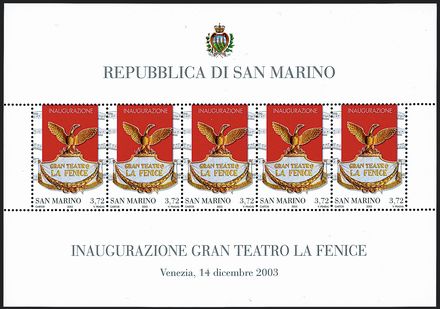 SAN MARINO Foglietti  (2003)  - Catalogo Cataloghi su offerta - Studio Filatelico Toselli