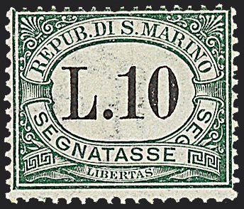 SAN MARINO Segnatasse  (1924)  - Catalogo Cataloghi su offerta - Studio Filatelico Toselli