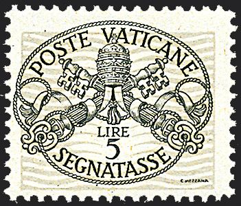 VATICANO Segnatasse  (1945)  - Catalogo Cataloghi su offerta - Studio Filatelico Toselli