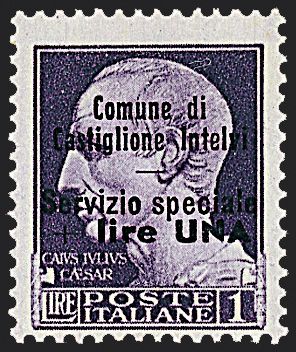 EMISSIONI LOCALI - CASTIGLIONE D'INTELVI  (1945)  - Catalogo Cataloghi su offerta - Studio Filatelico Toselli