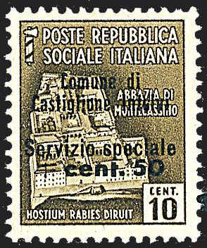 EMISSIONI LOCALI - CASTIGLIONE D'INTELVI  (1945)  - Catalogo Cataloghi su offerta - Studio Filatelico Toselli