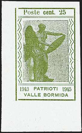 EMISSIONI C.L.N. - VALLE BORMIDA  (1945)  - Catalogo Cataloghi su offerta - Studio Filatelico Toselli