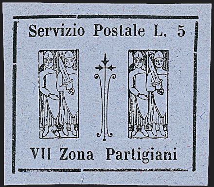 EMISSIONI C.L.N. - VALLE BORMIDA  (1945)  - Catalogo Cataloghi su offerta - Studio Filatelico Toselli