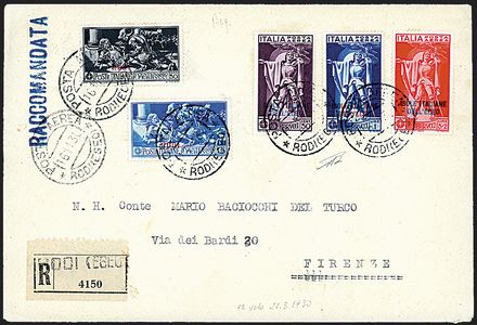 COLONIE ITALIANE - EGEO - Posta aerea  (1930)  - Catalogo Cataloghi su offerta - Studio Filatelico Toselli