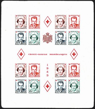 EUROPA - MONACO - Foglietti  (1949)  - Catalogo Cataloghi su offerta - Studio Filatelico Toselli
