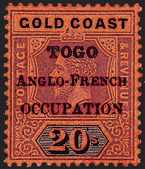 OLTREMARE - TOGO  (1915)  - Catalogo Cataloghi su offerta - Studio Filatelico Toselli