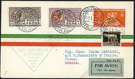POSTA AEREA ITALIANA  (1930)  - Catalogo Cataloghi su offerta - Studio Filatelico Toselli