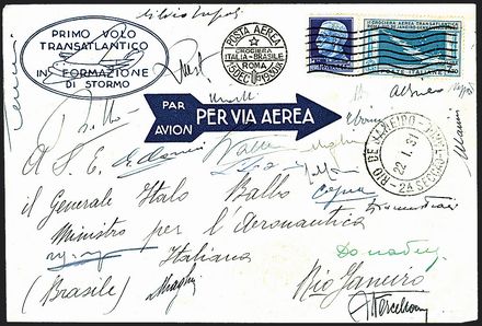 POSTA AEREA ITALIANA  (1930)  - Catalogo Cataloghi su offerta - Studio Filatelico Toselli