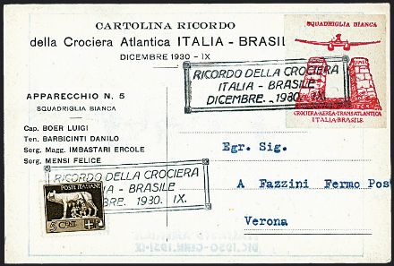 POSTA AEREA ITALIANA  (1931)  - Catalogo Cataloghi su offerta - Studio Filatelico Toselli