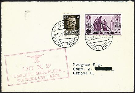 POSTA AEREA ITALIANA  (1931)  - Catalogo Cataloghi su offerta - Studio Filatelico Toselli