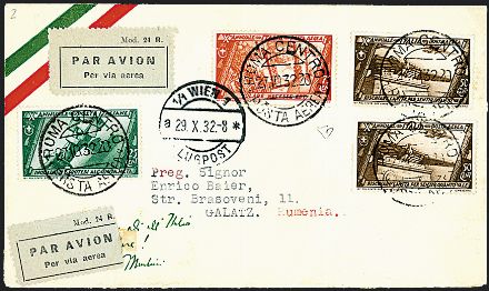 POSTA AEREA ITALIANA  (1932)  - Catalogo Cataloghi su offerta - Studio Filatelico Toselli