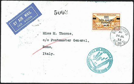 POSTA AEREA ITALIANA  (1933)  - Catalogo Cataloghi su offerta - Studio Filatelico Toselli
