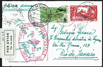 POSTA AEREA ITALIANA  (1934)  - Catalogo Cataloghi su offerta - Studio Filatelico Toselli