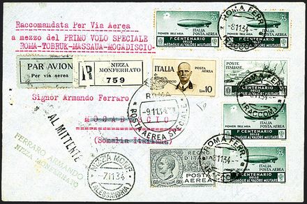 POSTA AEREA ITALIANA  (1934)  - Catalogo Cataloghi su offerta - Studio Filatelico Toselli