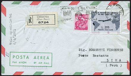 POSTA AEREA ITALIANA  (1961)  - Catalogo Cataloghi su offerta - Studio Filatelico Toselli