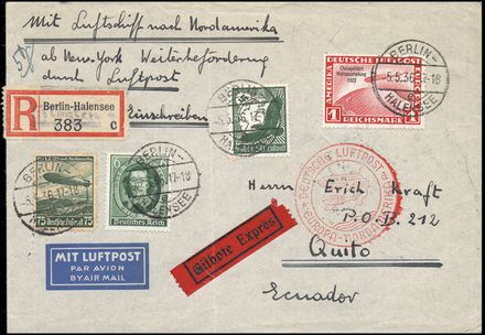 ZEPPELIN - GERMANIA  (1936)  - Catalogo Cataloghi su offerta - Studio Filatelico Toselli