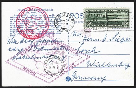 ZEPPELIN - U.S.A.  (1930)  - Catalogo Cataloghi su offerta - Studio Filatelico Toselli
