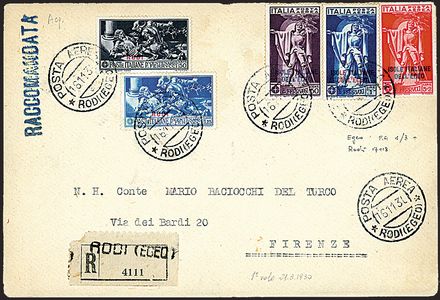 COLONIE ITALIANE - EGEO - Posta aerea  - Catalogo Catalogo Generale di Vendita su offerta - I - Studio Filatelico Toselli