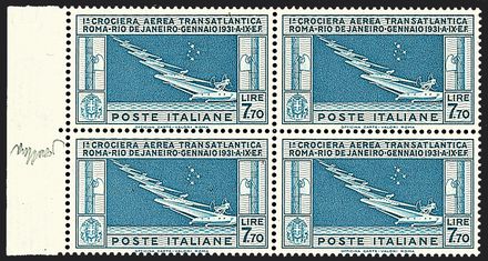 ITALIA REGNO Posta aerea  (1930)  - Catalogo Catalogo di Vendita a prezzi netti - Studio Filatelico Toselli