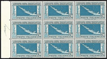 ITALIA REGNO Posta aerea  (1930)  - Catalogo Catalogo di Vendita a prezzi netti - Studio Filatelico Toselli