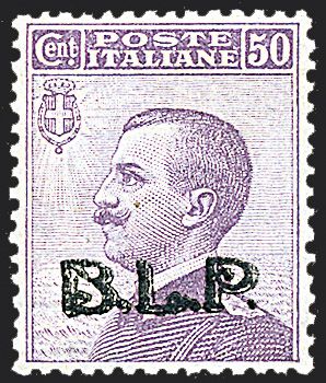 ITALIA REGNO Francobolli per buste e lettere postali - B.L.P.  (1923)  - Catalogo Catalogo di Vendita a prezzi netti - Studio Filatelico Toselli