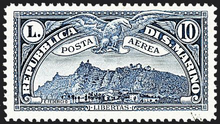 SAN MARINO Posta aerea  (1931)  - Catalogo Catalogo di Vendita a prezzi netti - Studio Filatelico Toselli