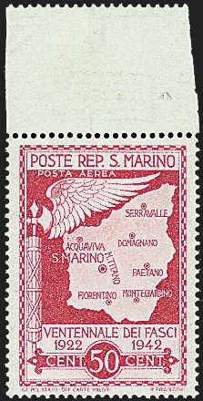 SAN MARINO Posta aerea  (1943)  - Catalogo Catalogo di Vendita a prezzi netti - Studio Filatelico Toselli