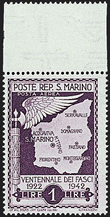 SAN MARINO Posta aerea  (1943)  - Catalogo Catalogo di Vendita a prezzi netti - Studio Filatelico Toselli