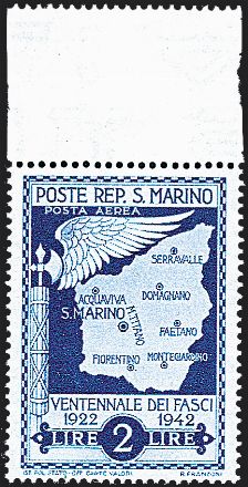 SAN MARINO Posta aerea  (1943)  - Catalogo Catalogo di Vendita a prezzi netti - Studio Filatelico Toselli