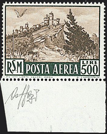 SAN MARINO Posta aerea  (1951)  - Catalogo Catalogo di Vendita a prezzi netti - Studio Filatelico Toselli