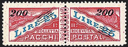 SAN MARINO Pacchi postali  (1948)  - Catalogo Catalogo di Vendita a prezzi netti - Studio Filatelico Toselli