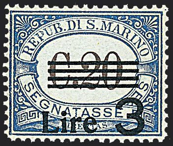 SAN MARINO Segnatasse  (1943)  - Catalogo Catalogo di Vendita a prezzi netti - Studio Filatelico Toselli