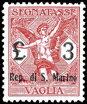 SAN MARINO Segnatasse per vaglia  (1924)  - Catalogo Catalogo di Vendita a prezzi netti - Studio Filatelico Toselli