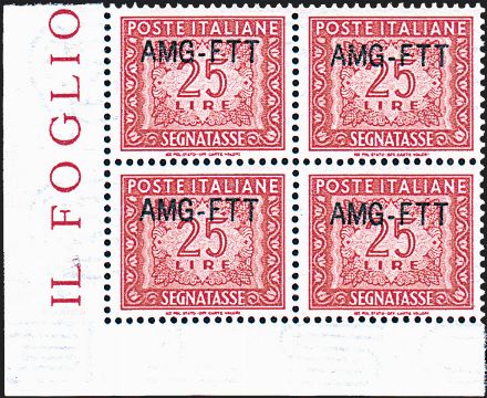 TRIESTE A Segnatasse  (1954)  - Catalogo Catalogo di Vendita a prezzi netti - Studio Filatelico Toselli