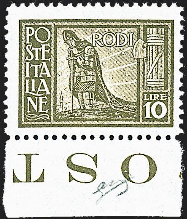 COLONIE ITALIANE - EGEO  (1929)  - Catalogo Catalogo di Vendita a prezzi netti - Studio Filatelico Toselli