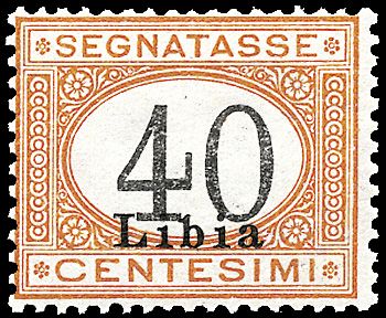 COLONIE ITALIANE - LIBIA - Segnatasse  (1930)  - Catalogo Catalogo di Vendita a prezzi netti - Studio Filatelico Toselli