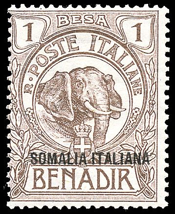 COLONIE ITALIANE - SOMALIA  (1921)  - Catalogo Catalogo di Vendita a prezzi netti - Studio Filatelico Toselli